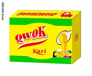 QWOK Curry Bouillon Cube 