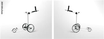 X1P Beauty push golf caddy