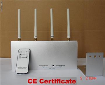 Adjustable Strength Cell phone Jammer with Remote control TG-101F