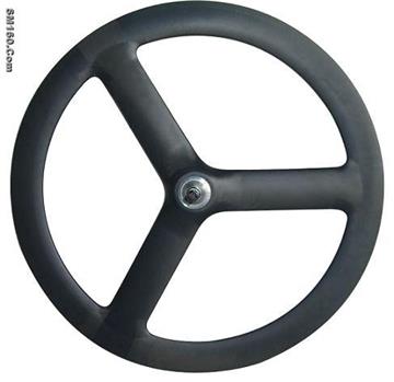 Carbon Bicycle Tri Spoke Wheel