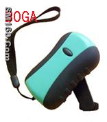 Mini wind-up flashlight