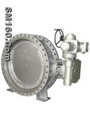Butterfly Valve: triple offset, metal sealing