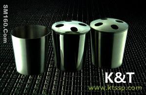  Stainless steel toothbrush cup 