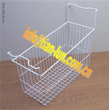 Wire freezer basket