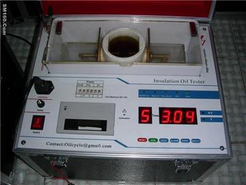 transformer oil tester dielectric strength tester breakdown voltage 