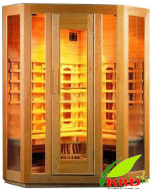 luxury infrared sauna room