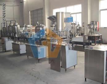 Pressure filling line