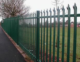  Wrought Iron Palisade Fence