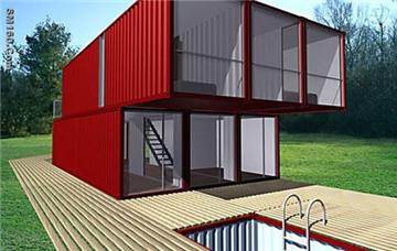 color steel prefab house
