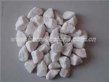pure white gravel, pure white chippings, pure white sand