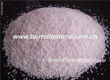 0~1mm pure white gravel, 1~2 mm pure white gravel, 2~3 mm pure white g