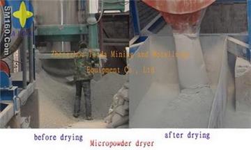 Micropowder dryer