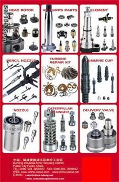 Head Rotor, Nozzle, Element/plunger,Delivery valve