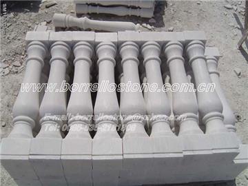 sell snow white marble handrail