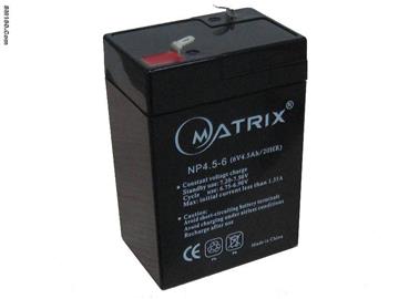 6V4.5Ah lead-acid battery