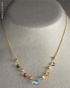 18k gold jewlery,18k gold necklace,gold jewelry,precious stone