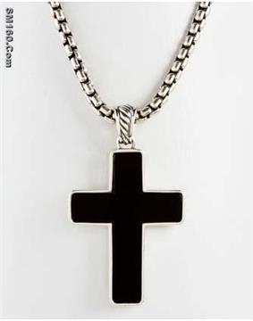 david yurman jewelry,block onyx cross necklace,men's jewelry
