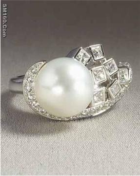 freshwater pearl,pearl ring,sterling silver ring,925 silver jewelry