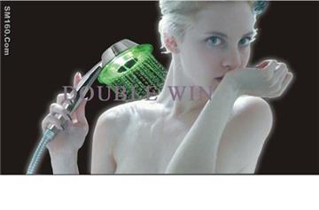 butterfly LED shower head