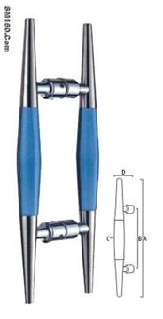 Exquisite glass door shake handshandle