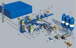 Block making production line