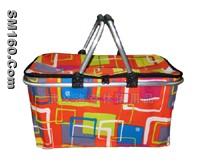 foldable basket/shopping basket/collapsible basket-005