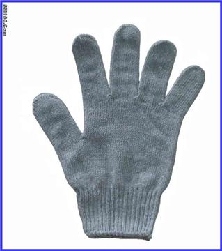 cotton knitted hand gloves