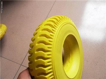 rubber foam soild wheel  manufacture