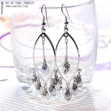Supply large quantity of  crystal earrings