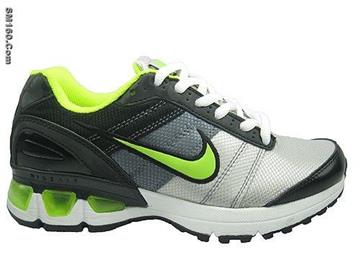 Mens Nike airmax 5k shoes black grey and green--cheap shoes