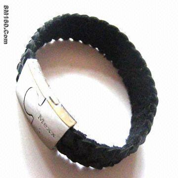 Fashion leather bracelet  SLL1024