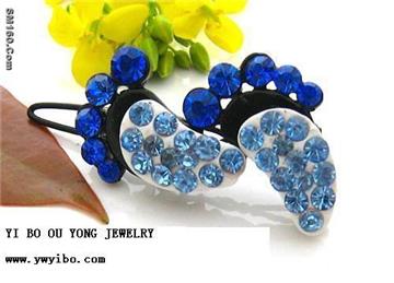 Bright Bule Drill  Hair Ornaments