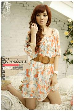 korean and hongkong fashion dress