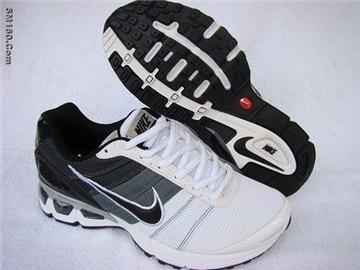 Mens Nike airmax 5k shoes black and white--free shipping