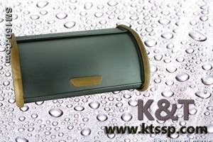 Stainless steel bread bin