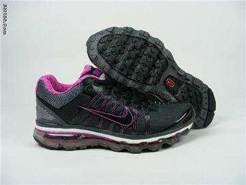 nike women shoes airmax 2009 black and red--free shipping