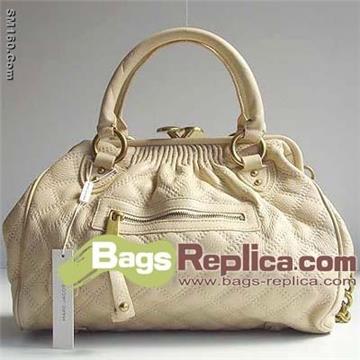 Marc Jacobs Exclusive Leather Stam Bag Cream 20081