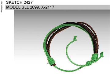 Fashion leather bracelet  SLL2099