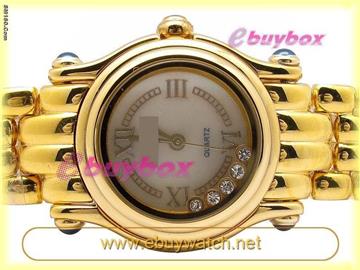 Chopard Happy Sport Lady's Watches Chronograph Automatic Yellow Gold B