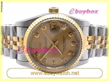 Rolex Datejust Men's Watches Chronograph Automatic Case Gold Dial with