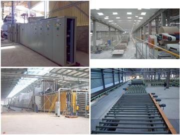gypsum board production line 
