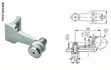 stainless steel glass bracket 1