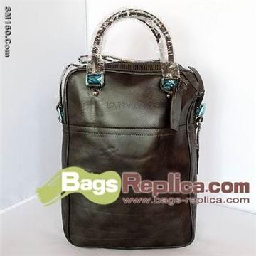 Bequia Leather Porte Document Vertical Coffee 95521