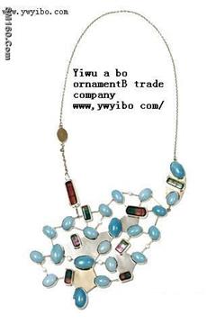 Beauty of female beautiful necklace