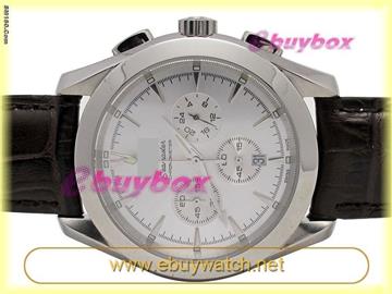 Clearance Watches Omega De Ville Men Chronograph Automatic Silver Dial