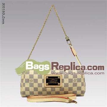 Louis Vuitton Damier Azur Canvas Eva Clutch N95567