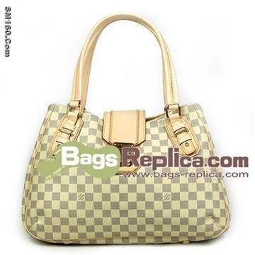 replica Louis Vuitton Damier Azur Griet Handbag M48109
