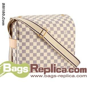 Louis Vuitton Damier Azur Naviglio Azur handbag N51189