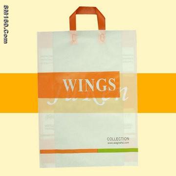 handle bag,shopping bags, pe print bag, garment bag