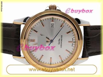 Discount OEM Watches Omega Automatic Gold Bezel with Grey Dial Genuine